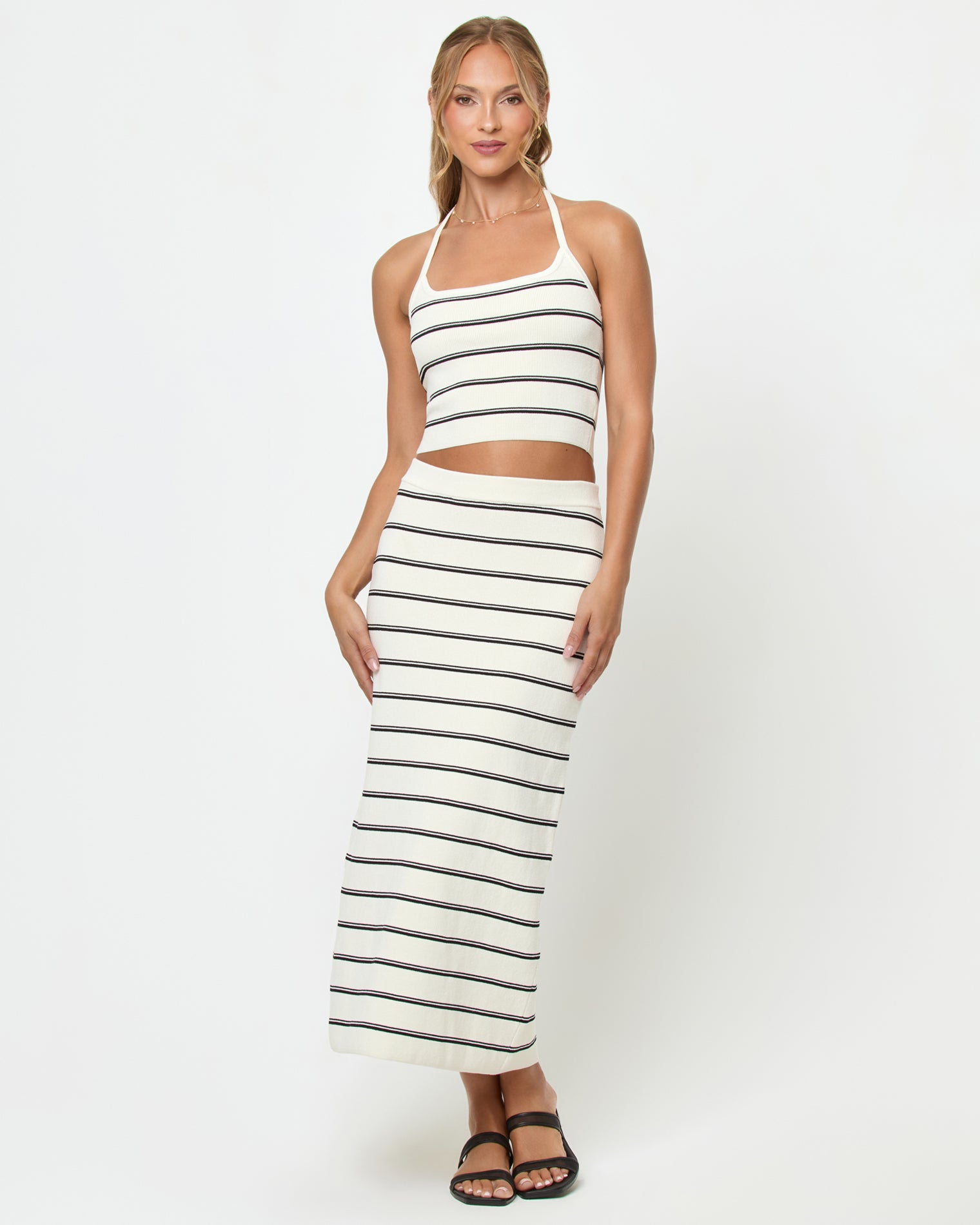 Positano Top - Mykonos Stripe Positano Top - Mykonos Stripe