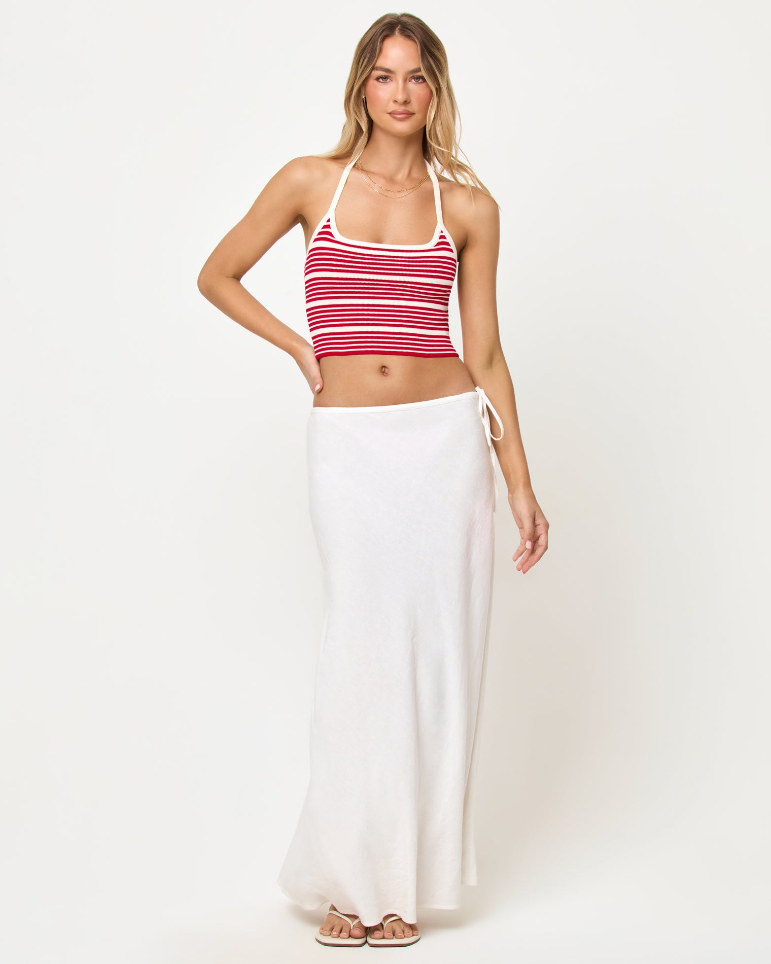 Positano Top - Superbloom Stripe Positano Top - Superbloom Stripe