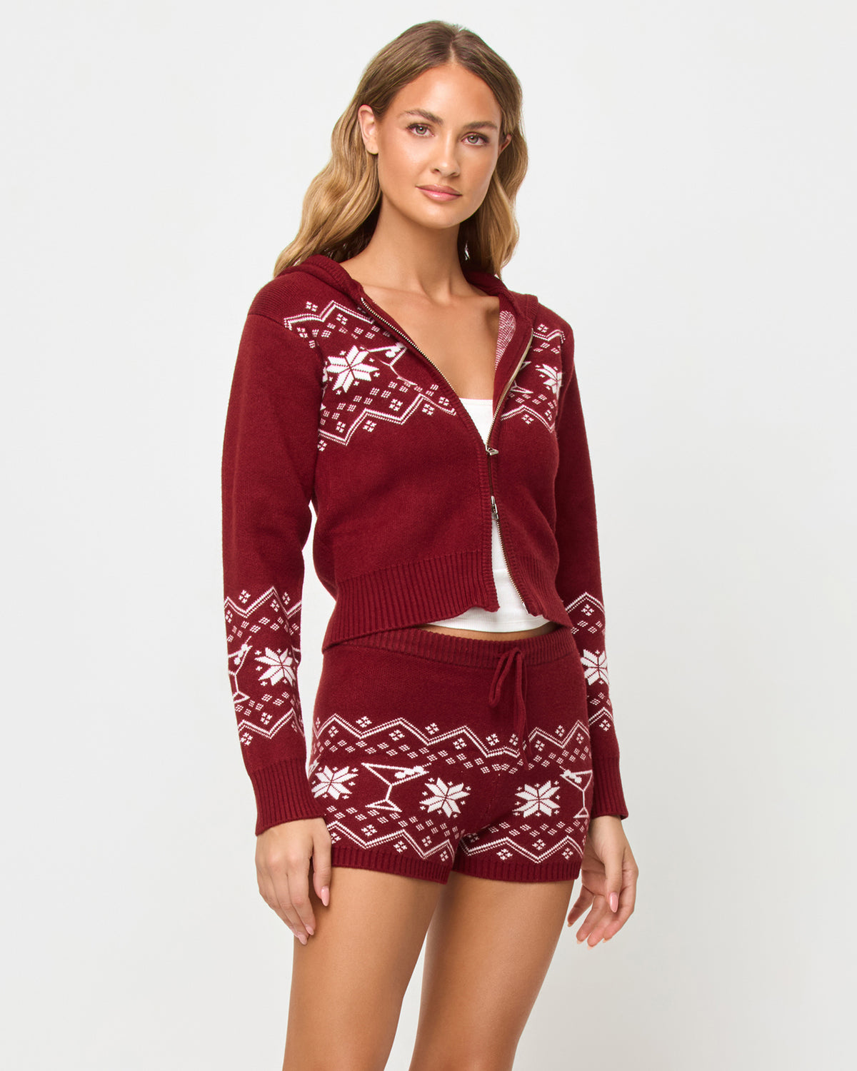 Emery Hoodie - Dusty Fig Cream Emery Hoodie - Dusty Fig Cream