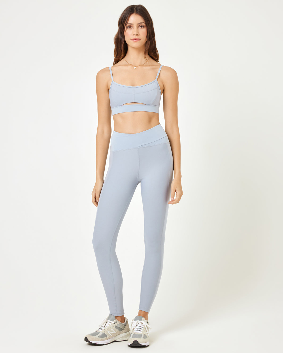Mercer Legging - Haze Haze | Model: Kristen (size: S)