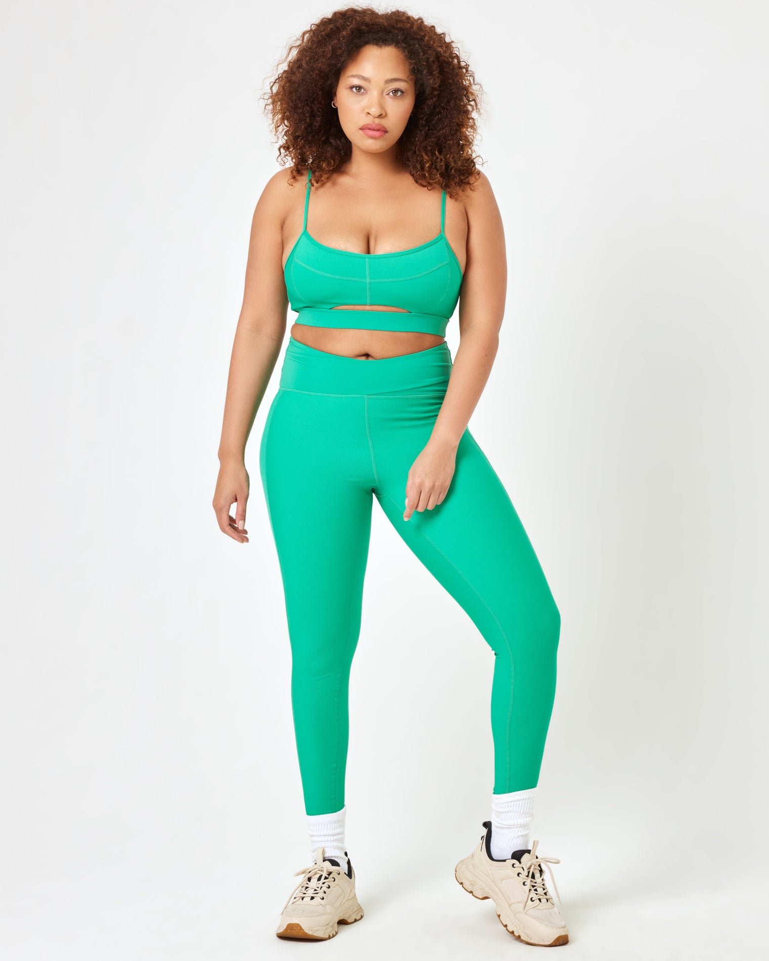 Mercer Legging - Ivy Ivy | Model: Amber (size: XL)