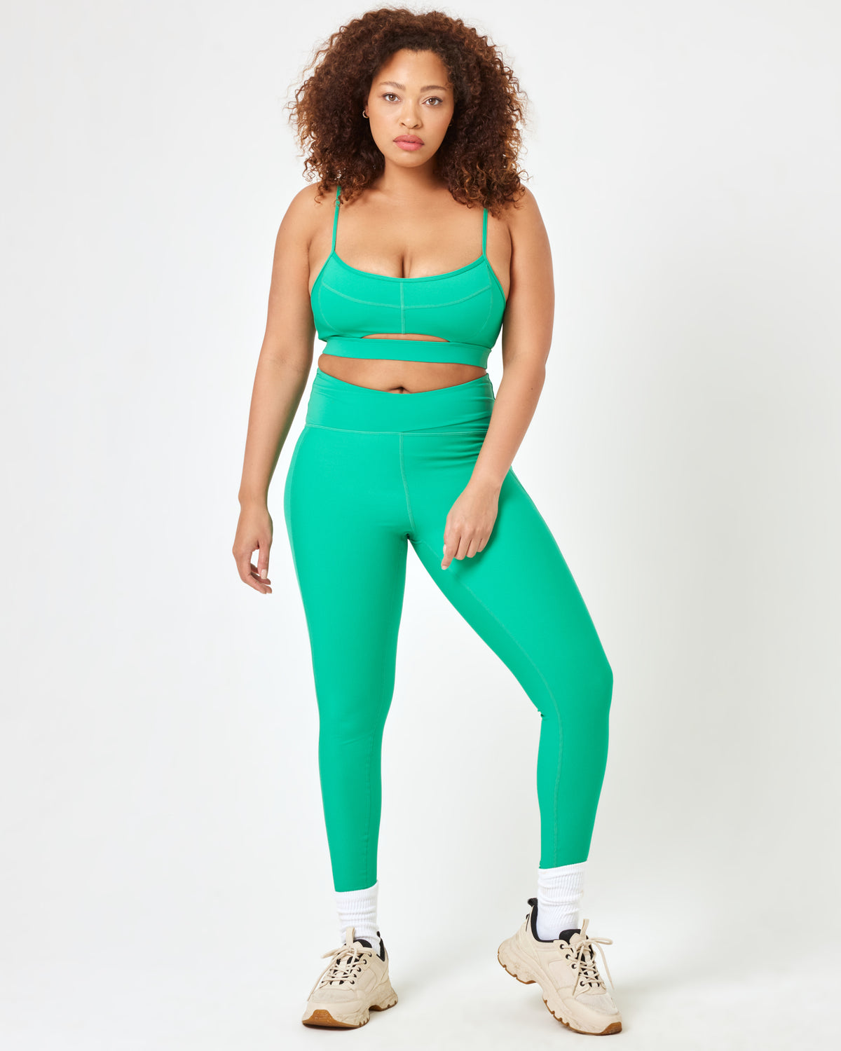 Mercer Legging - Ivy Ivy | Model: Amber (size: XL)