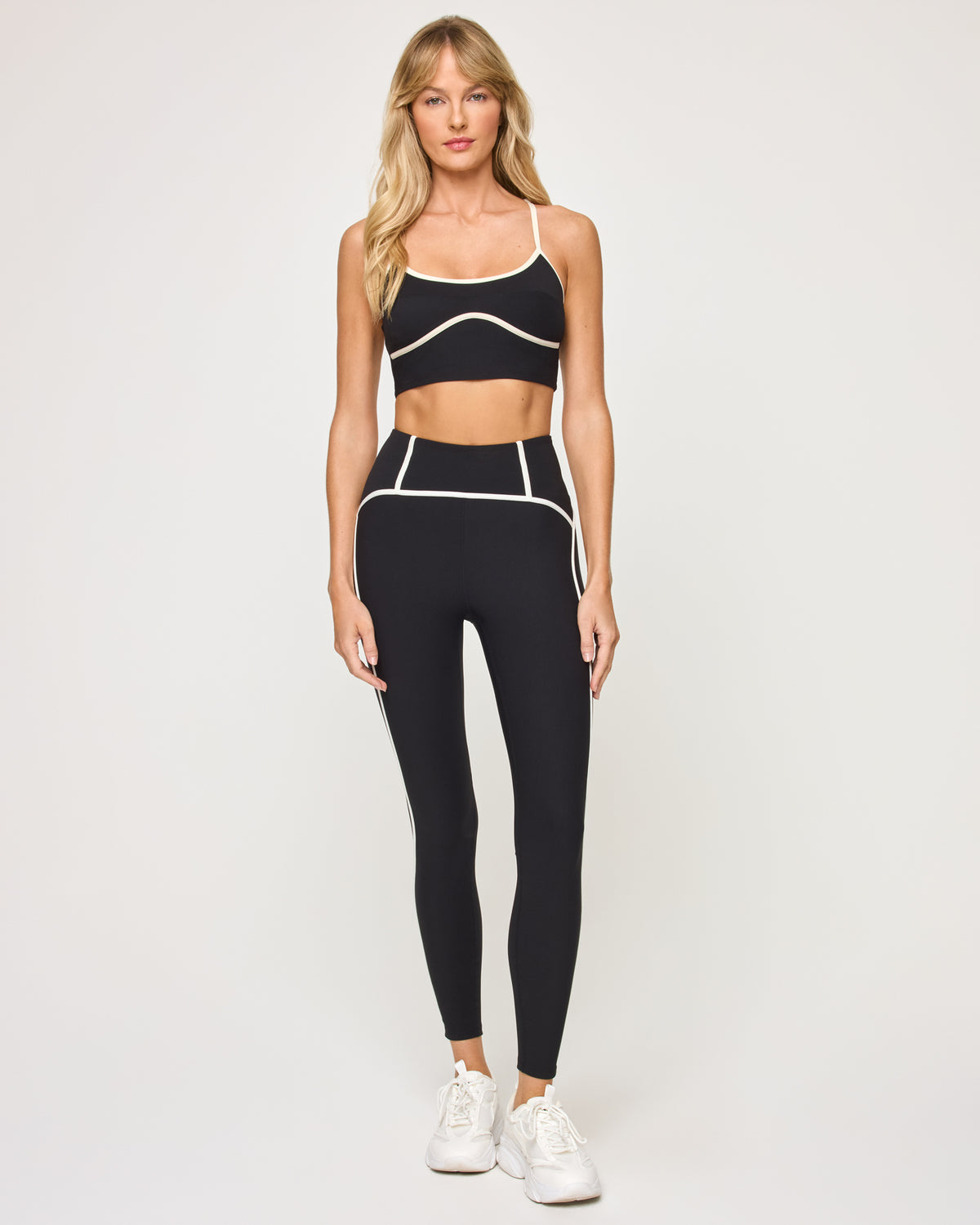 Revel Legging - Black-Cream Revel Legging - Black-Cream