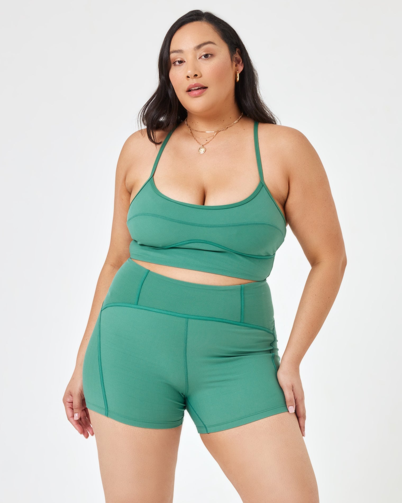 Revel Top - Cypress Cypress | Model: Bianca (size: XL)