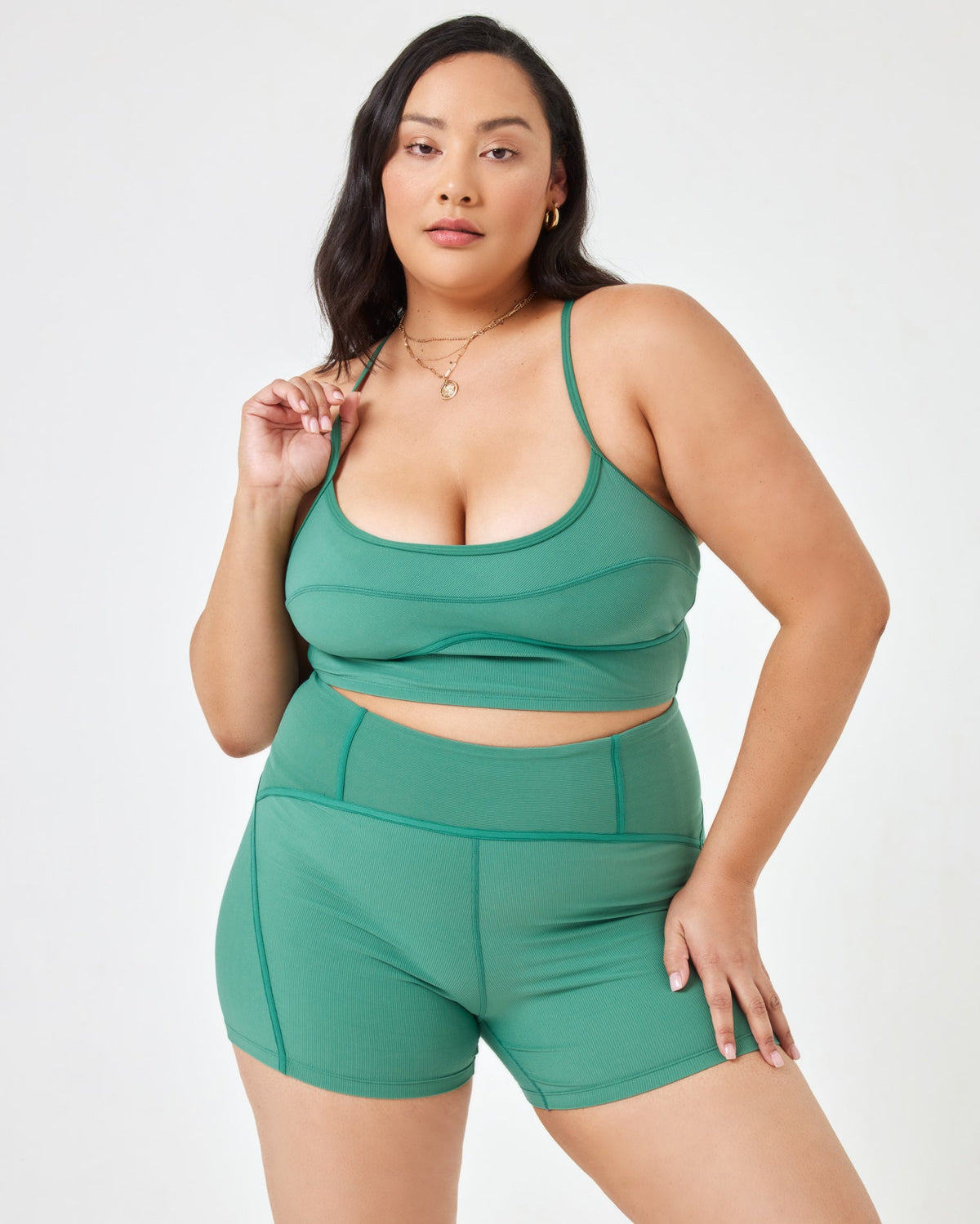 Revel Top - Cypress Cypress | Model: Bianca (size: XL)