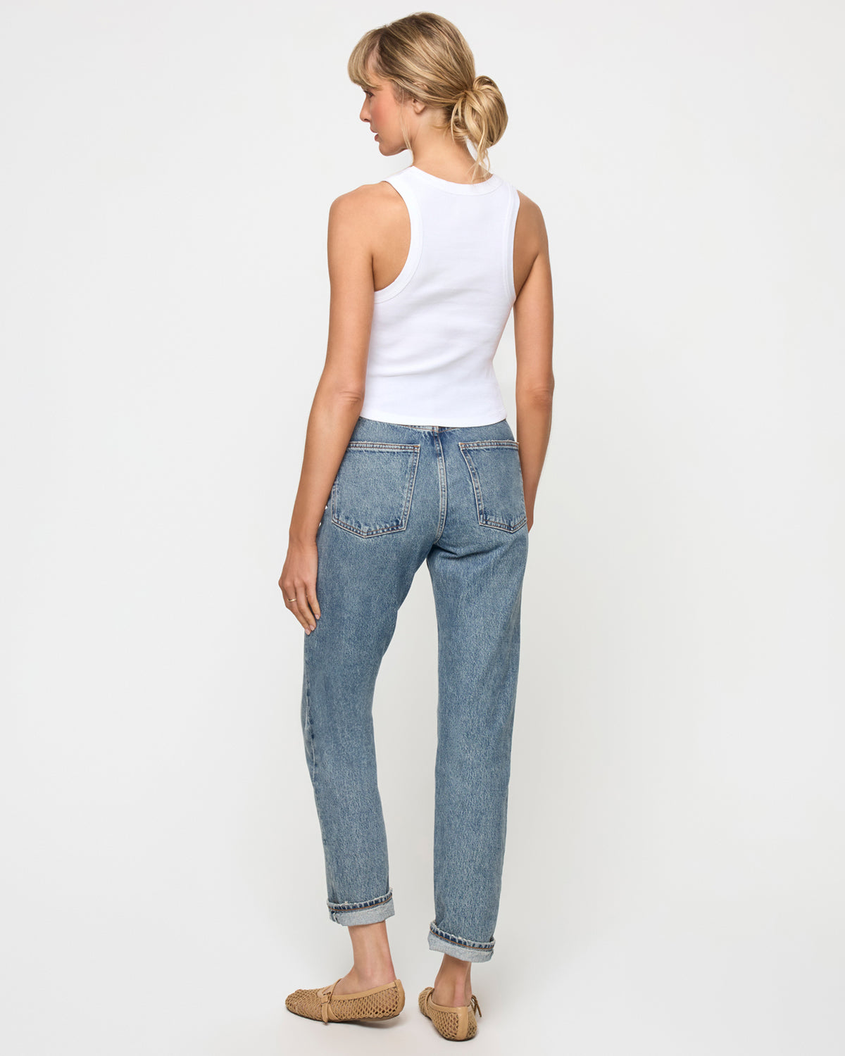 Ash Tank - Bow Embroidery Ash Tank - Bow Embroidery