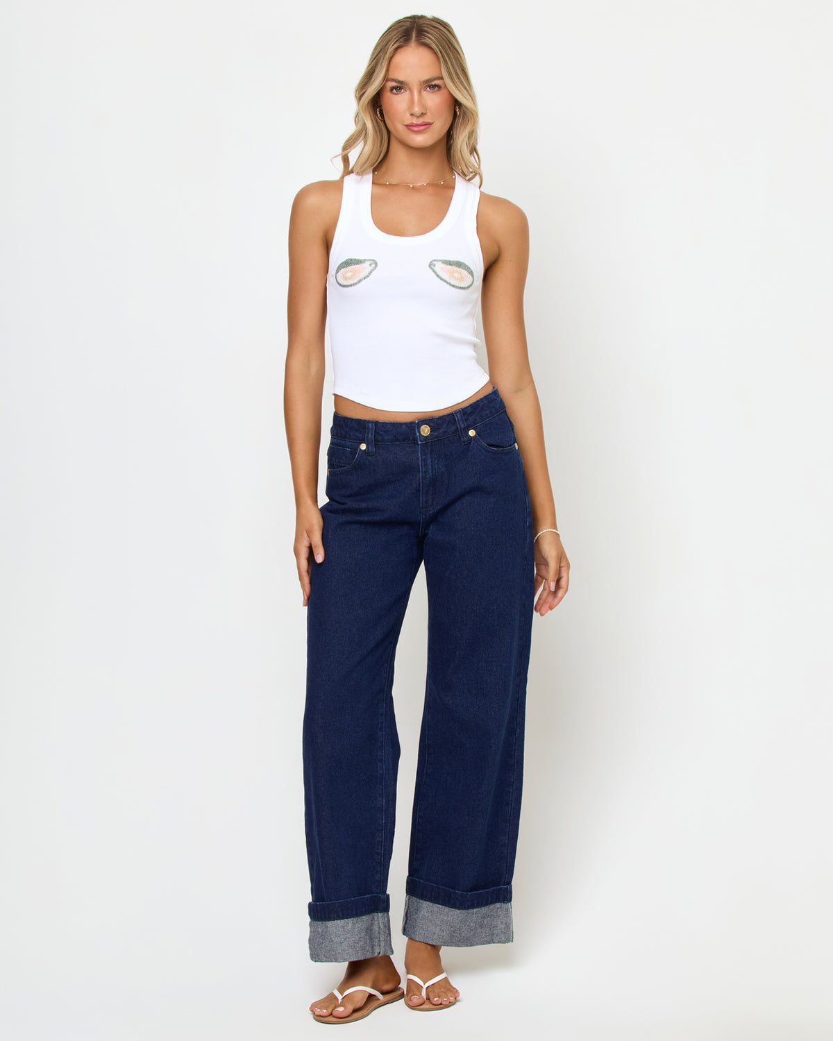 Ash Tank - Oysters Oysters | Badge:New Arrival_#B2AC88_#ffffff'