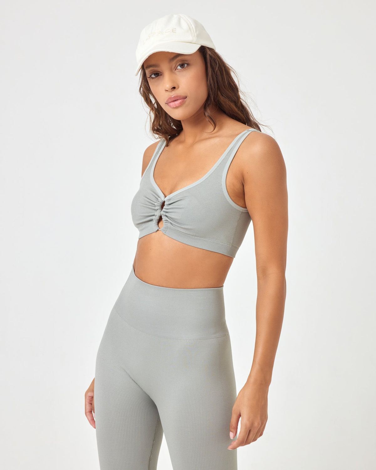 Simmons Bra - Sage Sage | Model: Natalie (size: S)