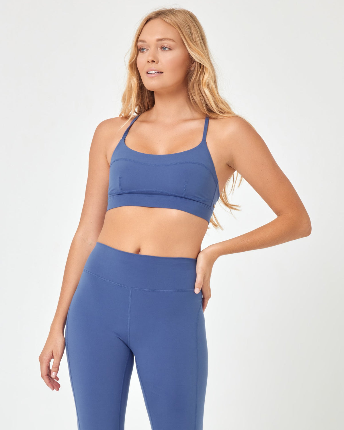 Time Out Bra - True Blue True Blue | Model: Charlie (size: S)
