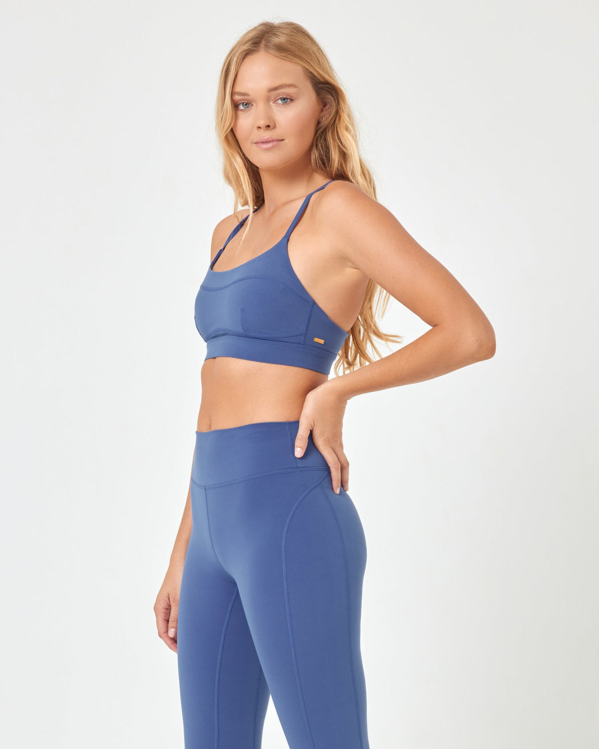 Time Out Bra - True Blue True Blue | Model: Charlie (size: S)
