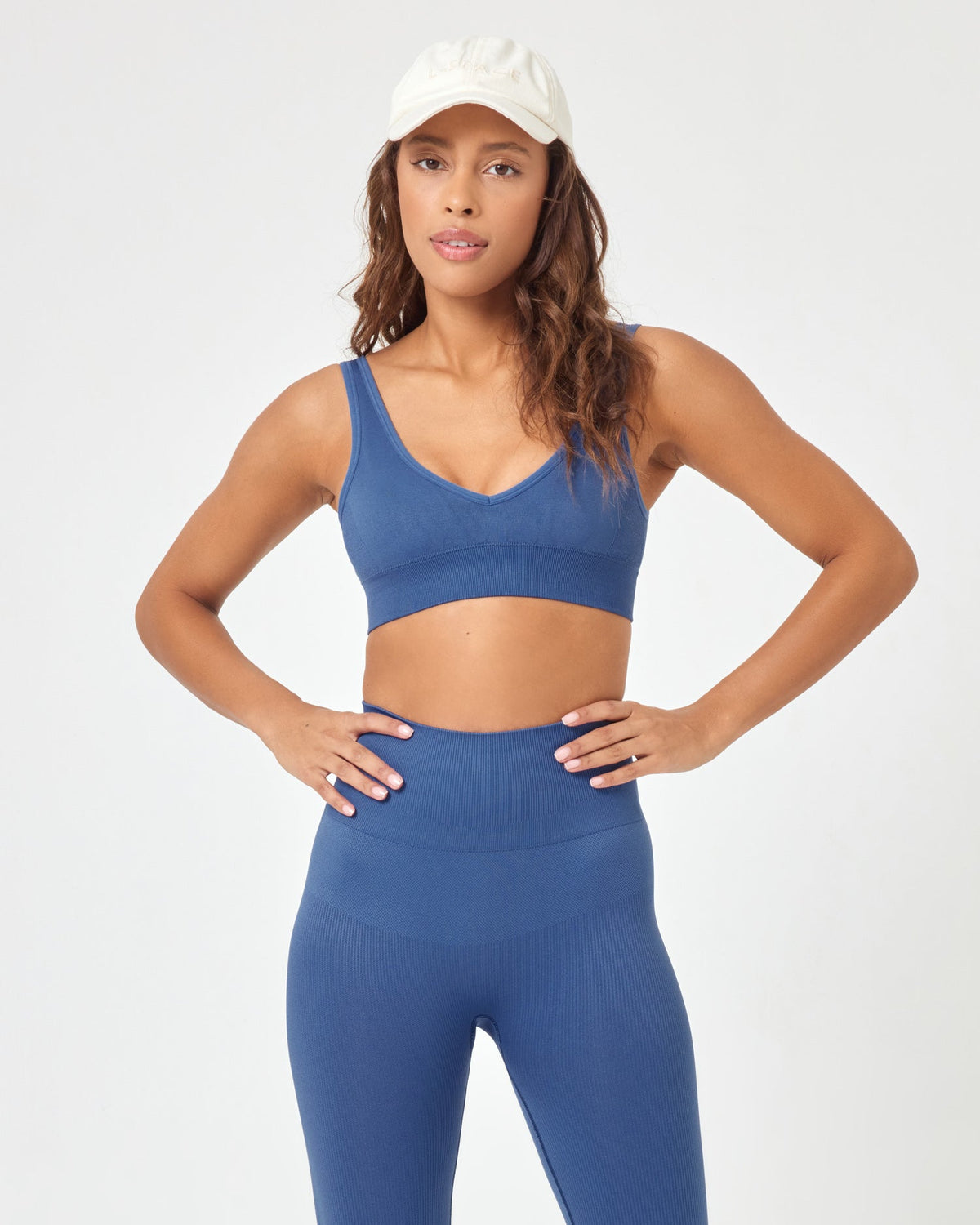 Work It Legging - True Blue True Blue | Model: Natalie (size: XS/S)