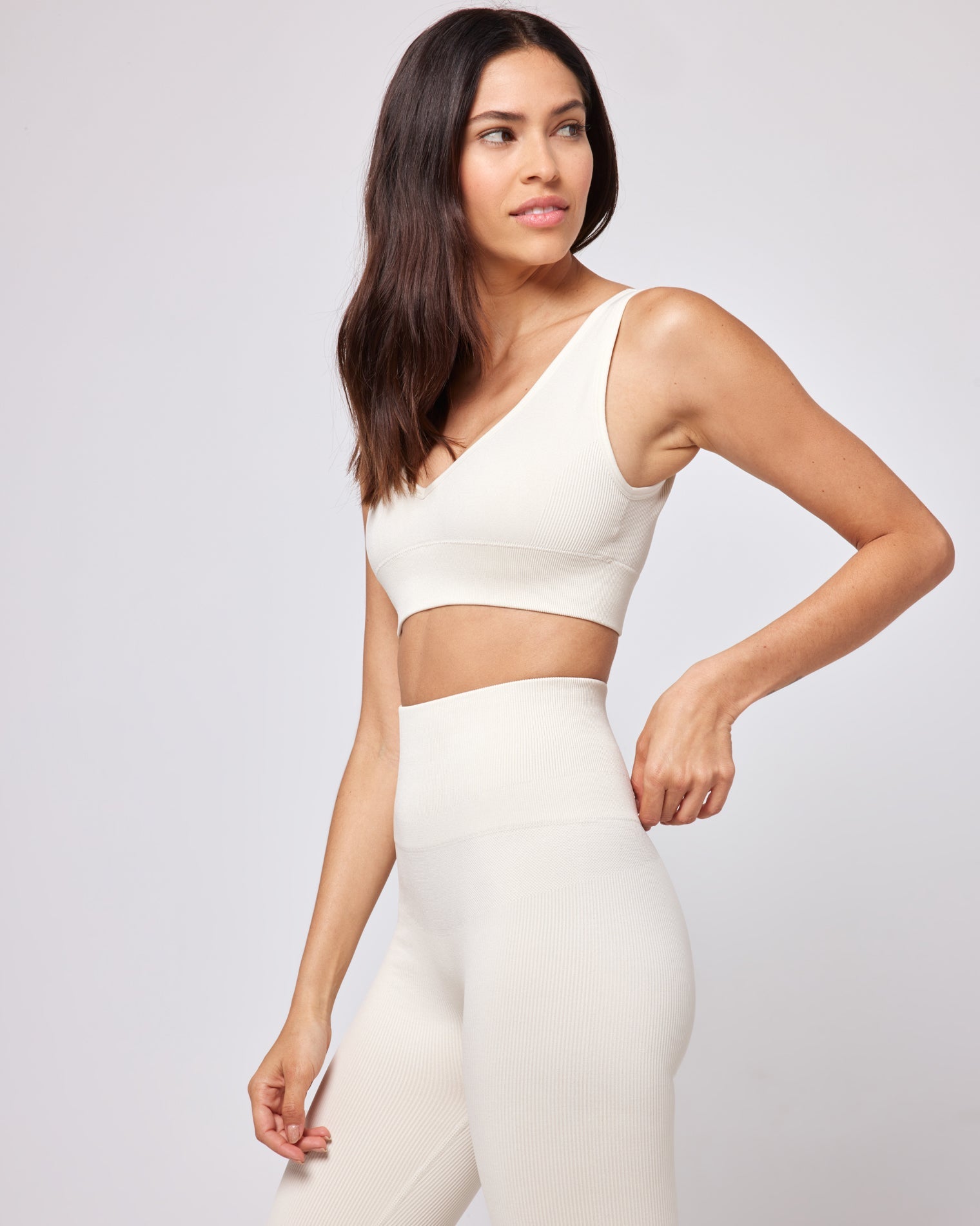 Work It Bra - Bone Bone | Model: Julianna (size: S)