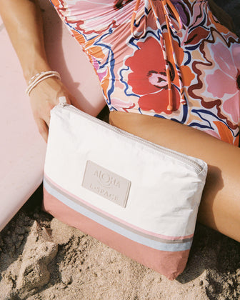Aloha San Tropez Dipped Pouch - San Tropez Stripe