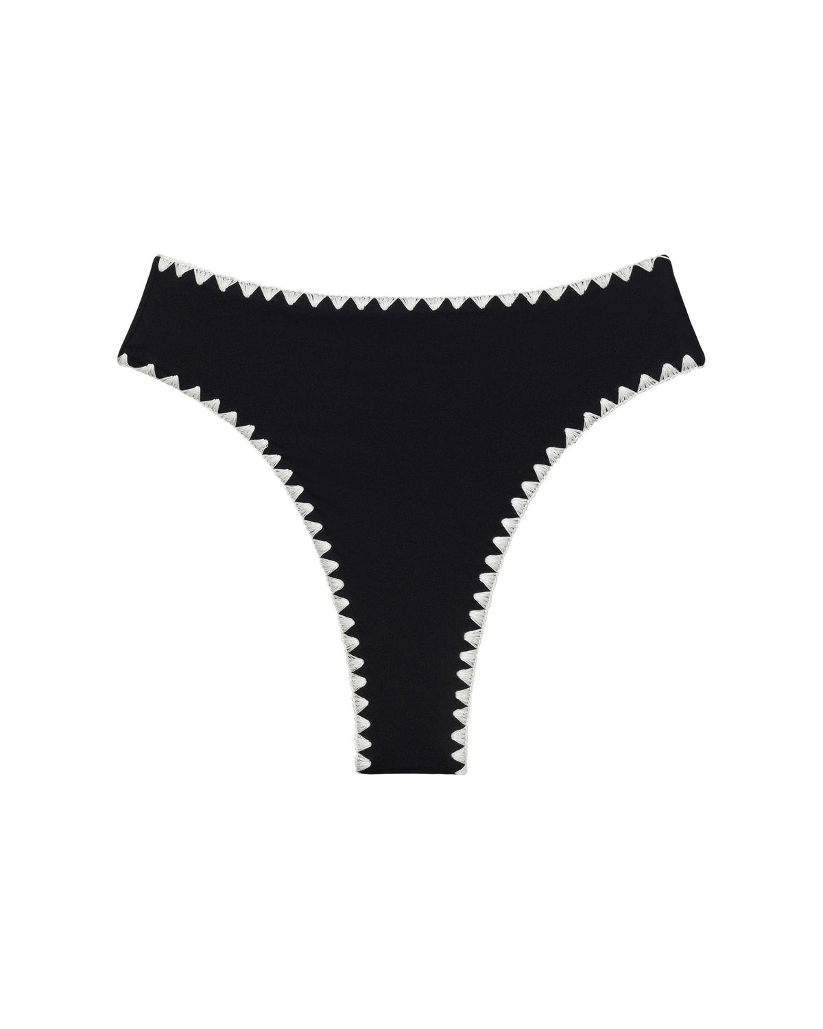 Savannah Bikini Bottom - Black-Cream Savannah Bikini Bottom - Black-Cream