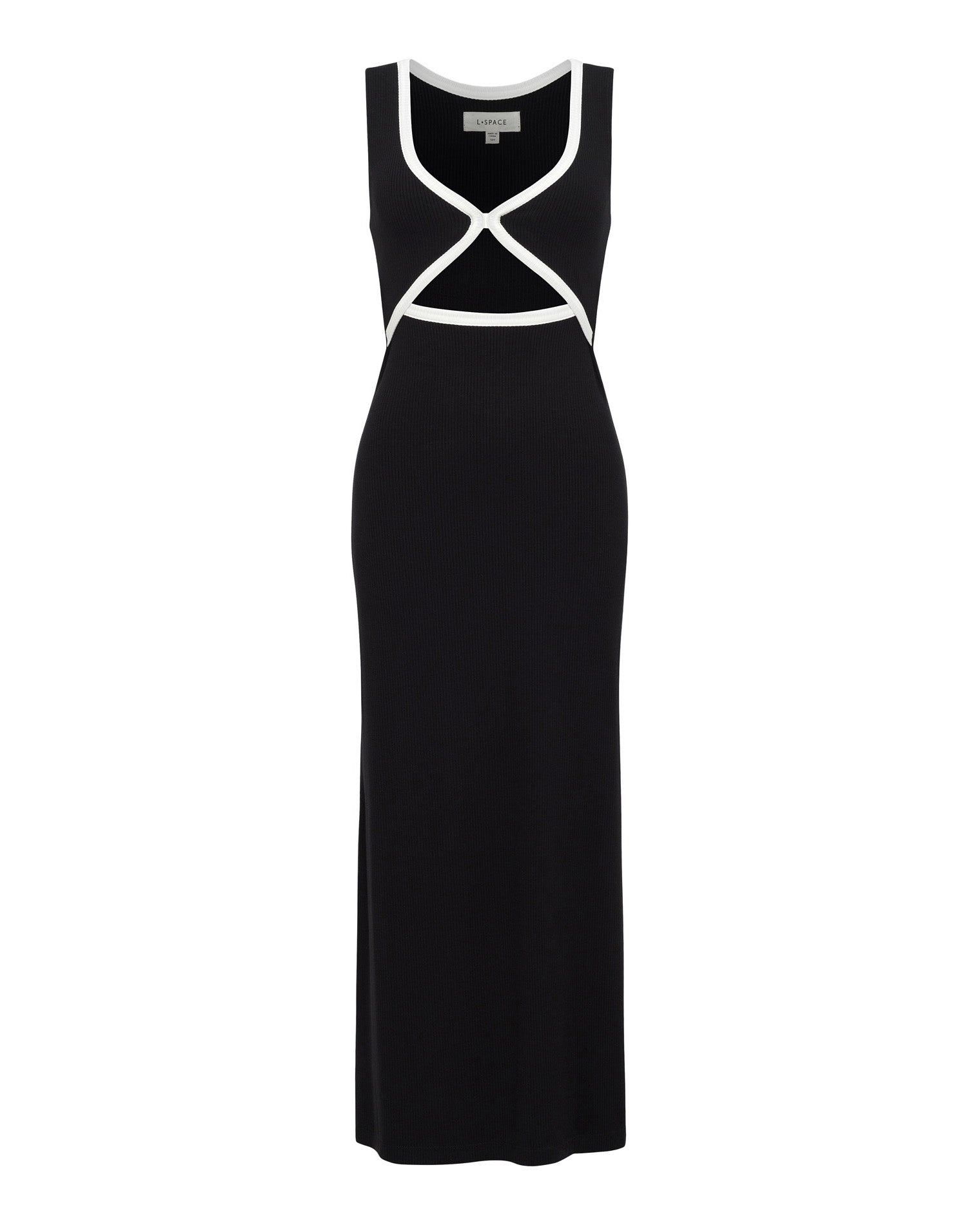 Black and White Maxi Dress