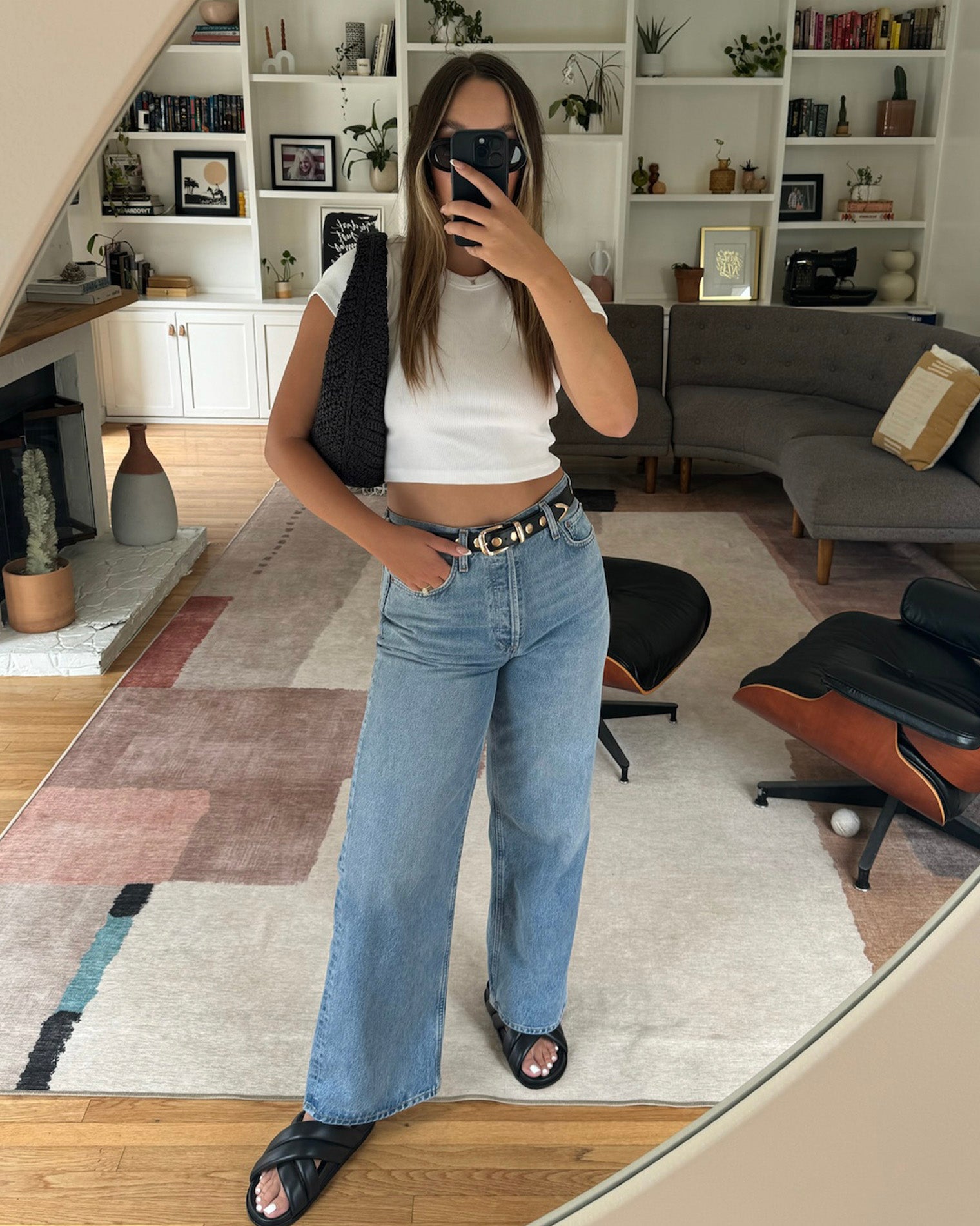 LSPACE Julia Blouse White