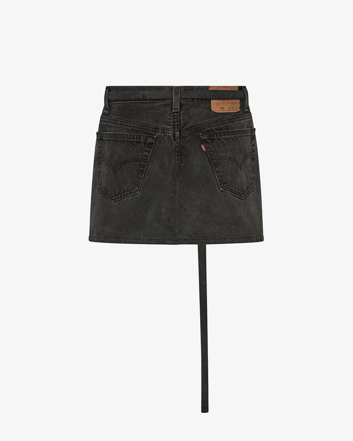 aligrace Belted Mini Skirt - Black aligrace Belted Mini Skirt - Black