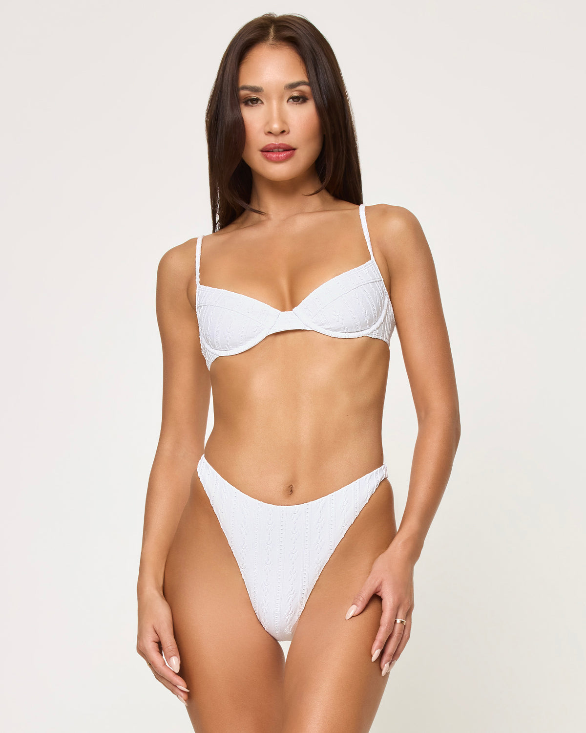Leilani Bikini Bottom - Eyelet White Leilani Bikini Bottom - Eyelet White