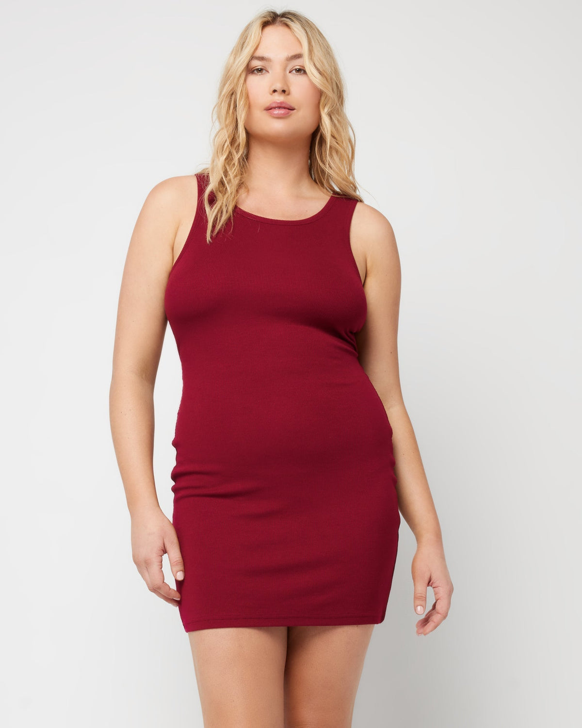 Ryan Dress - Cabernet Cabernet | Model: Sydney (size: XL)