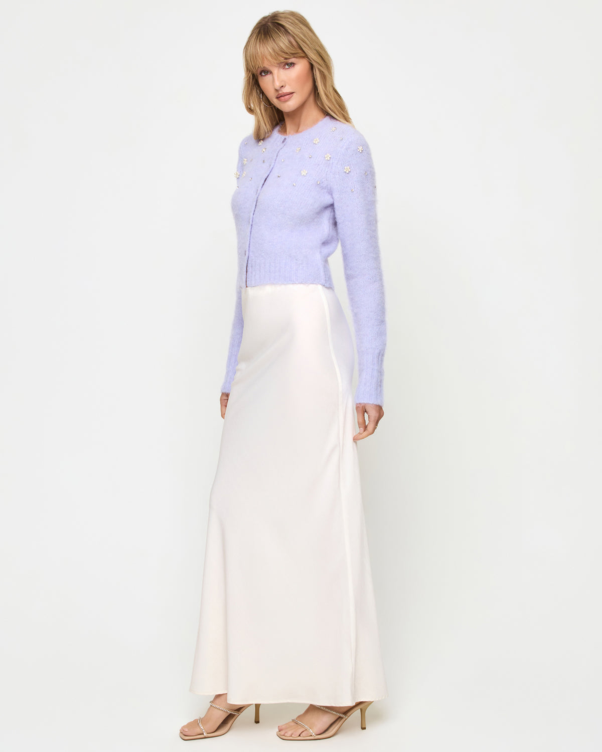 Brynn Cardigan - Lavender Ice Brynn Cardigan - Lavender Ice