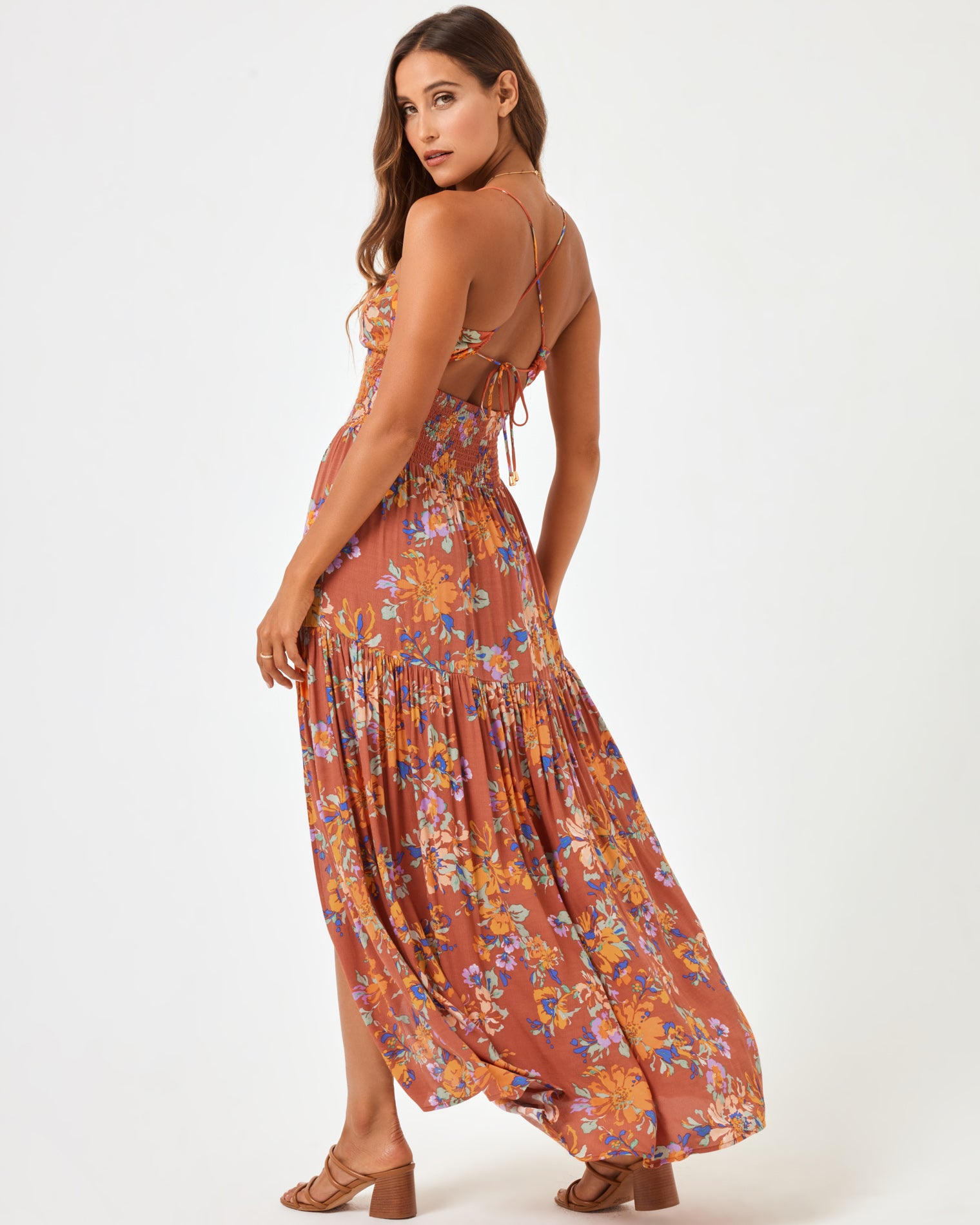Printed Calla Dress - First Bloom First Bloom | Model: Taylor (size: S)