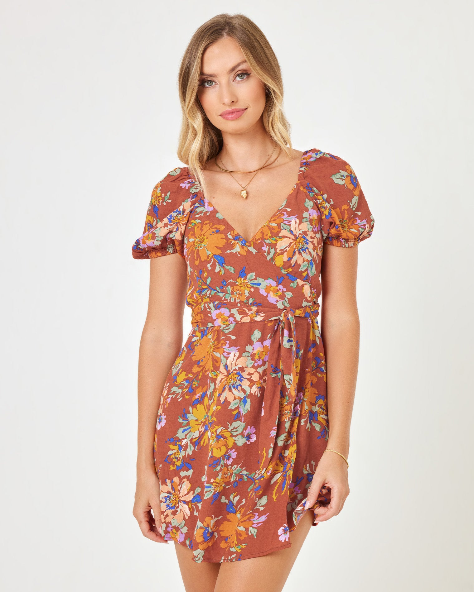 Cambria Dress - First Bloom First Bloom | Model: Taylor (size: S)