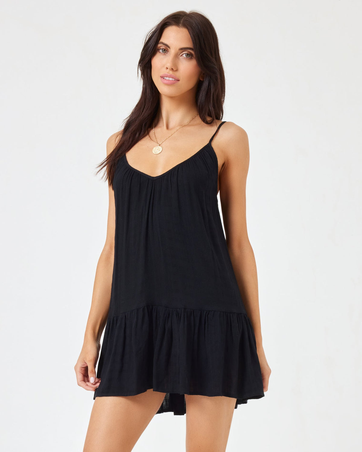 Carli Cover-Up - Black Black | Model: Diana (size: S)