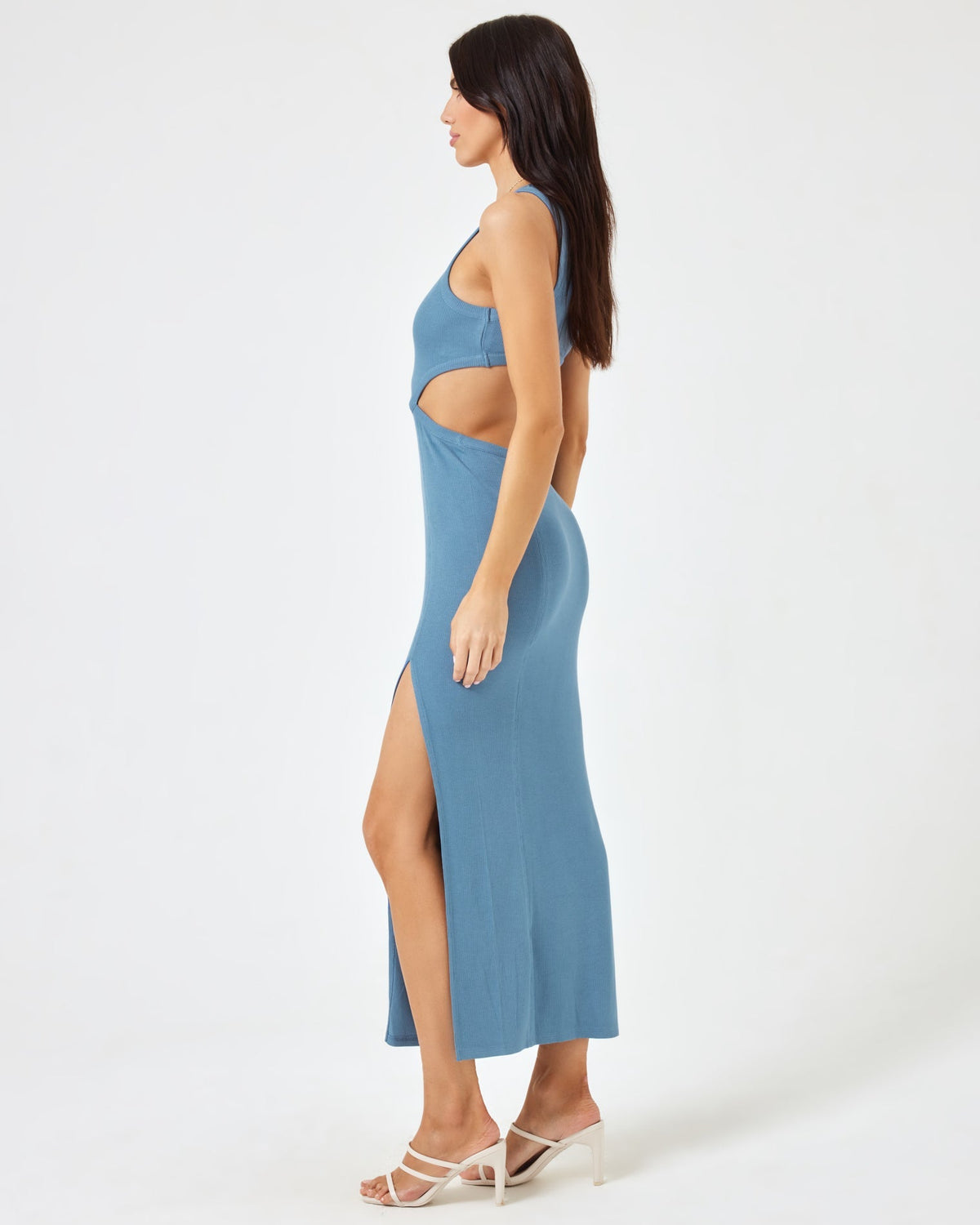 Charli Dress - Offshore Offshore | Model: Diana (size: S)