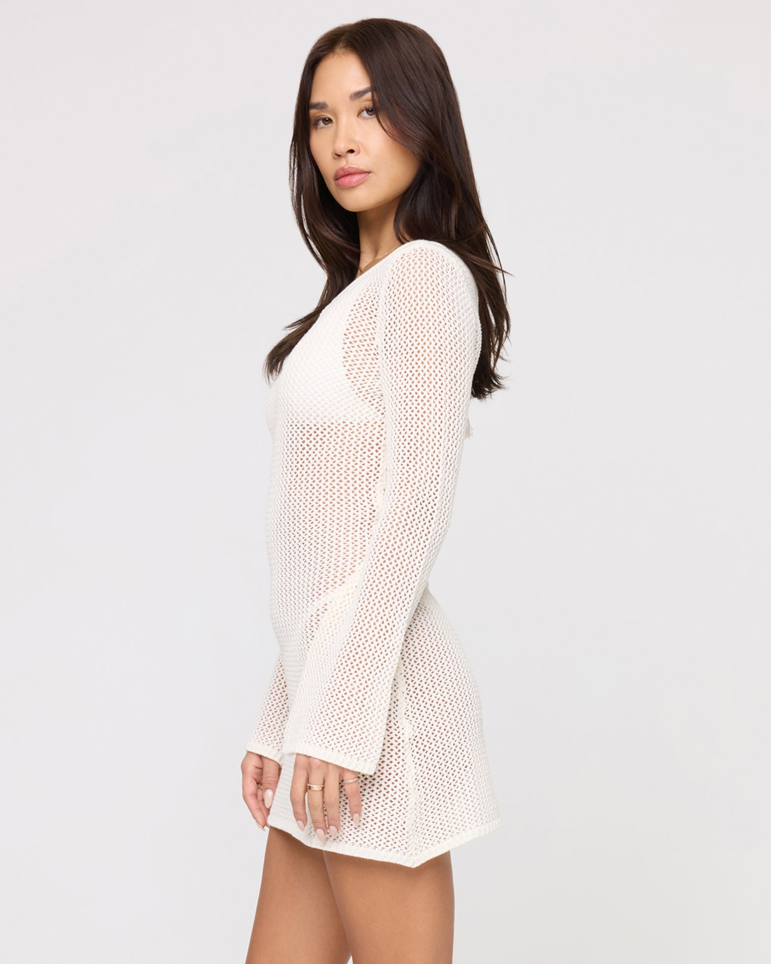 Cleo Cover-Up Dress - Cream Cleo Cover-Up Dress - Cream