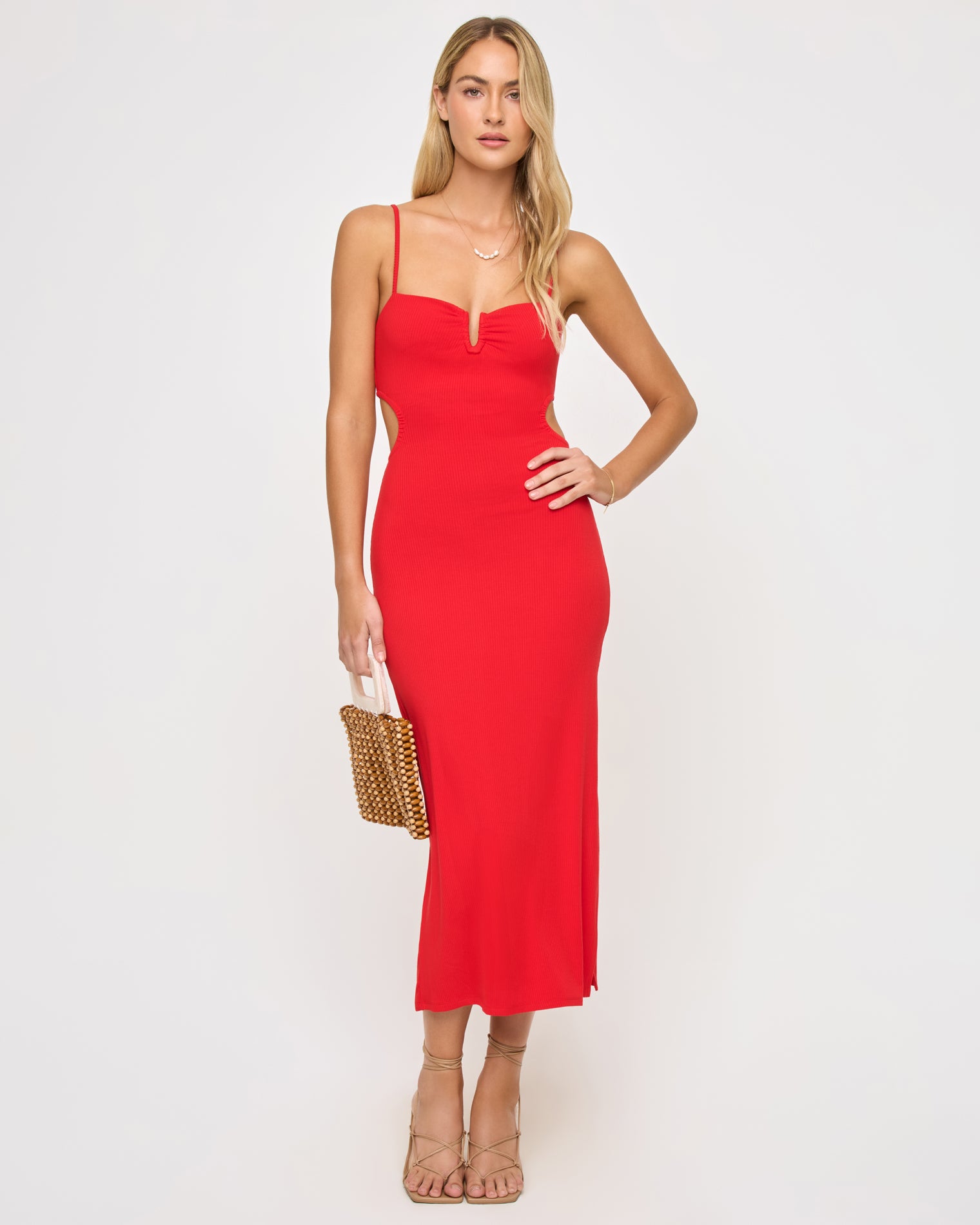 Cameron Dress - Flame Flame | Badge:New Arrival_#B2AC88_#ffffff'