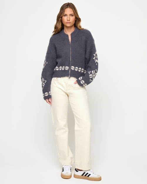 Cosmos Sweater - Snowy Mile Fair Isle