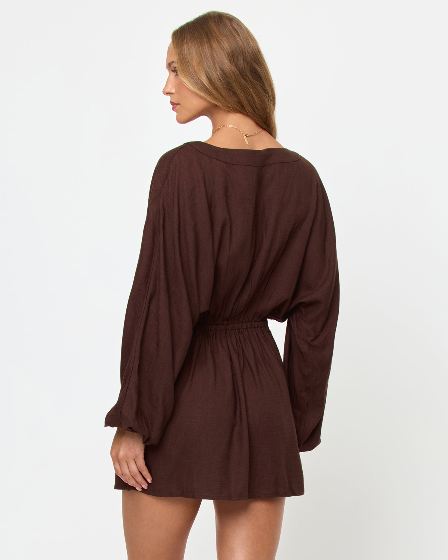Deia Mini Dress - Espresso Deia Mini Dress - Espresso