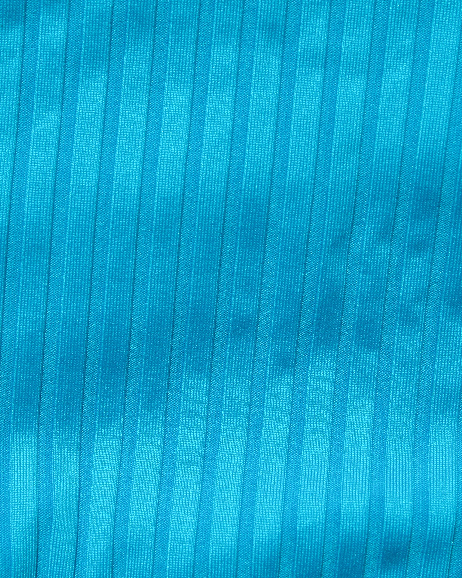 Dolce Bikini Bottom - Electric Blue Close-up of the electric blue eco ocean rib fabric.
