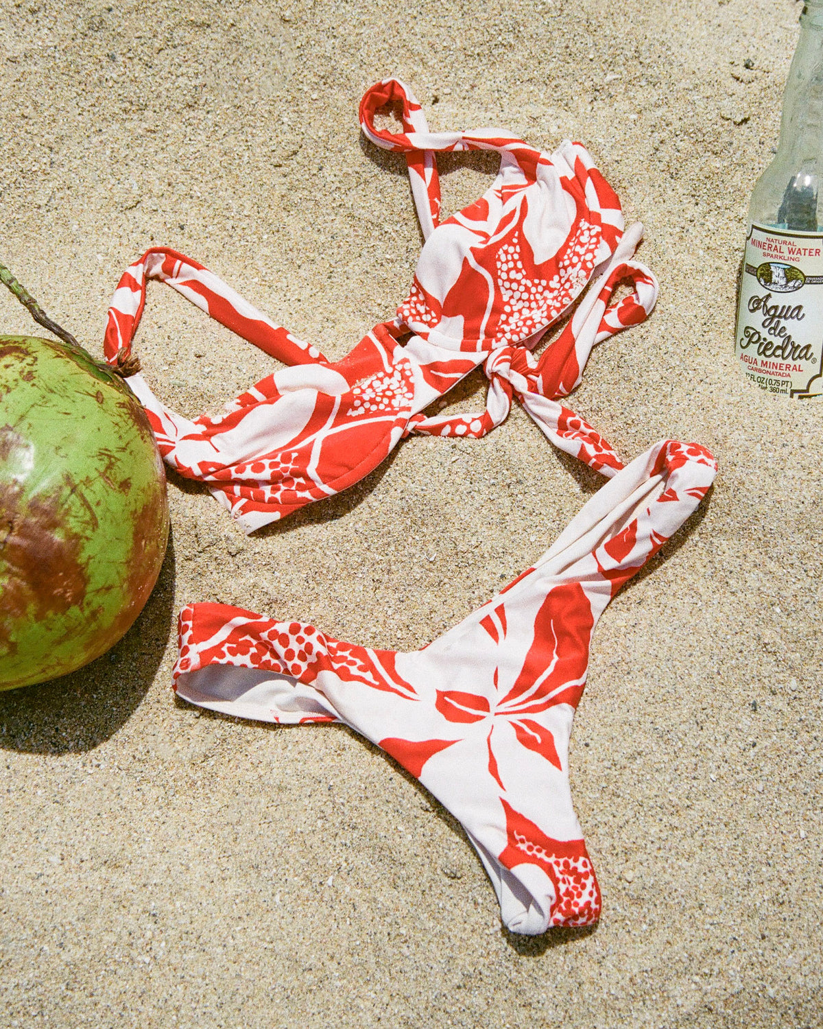 Rocky Bikini Bottom - Hibiscus Bloom Rocky Bikini Bottom - Hibiscus Bloom