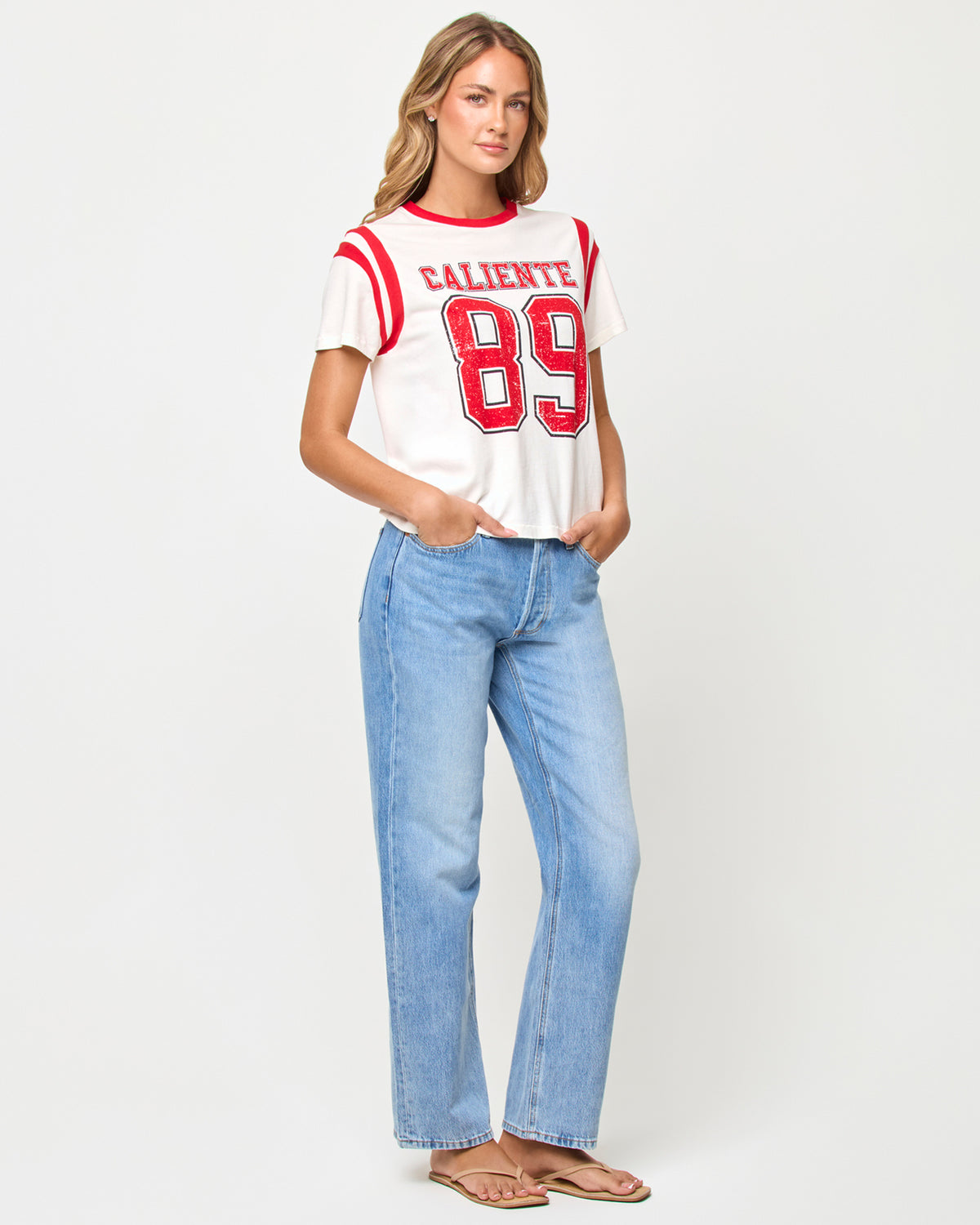 x The Salty Blonde Fresca Tee - Caliente x The Salty Blonde Fresca Tee - Caliente