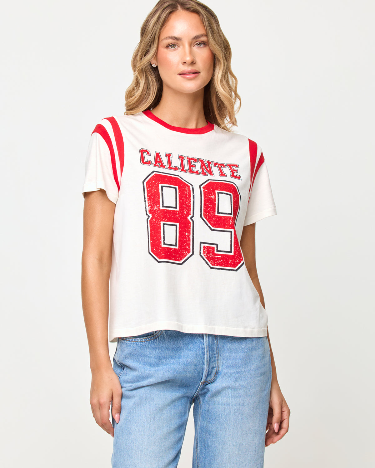 x The Salty Blonde Fresca Tee - Caliente x The Salty Blonde Fresca Tee - Caliente