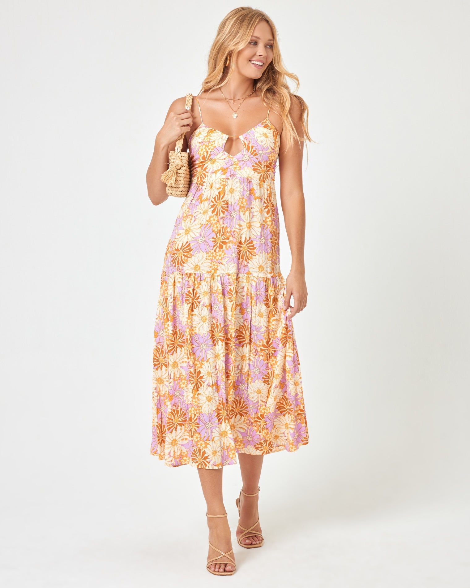Gemma Dress - Wavy Daisy Wavy Daisy | Model: Charlie (size: S)