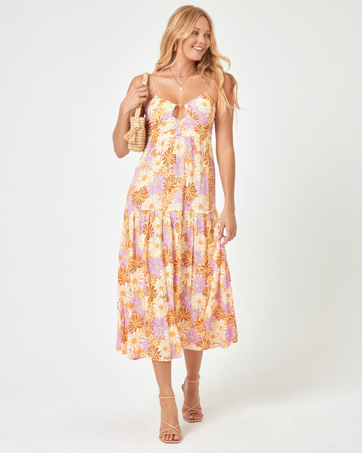 Gemma Dress - Wavy Daisy Wavy Daisy | Model: Charlie (size: S)