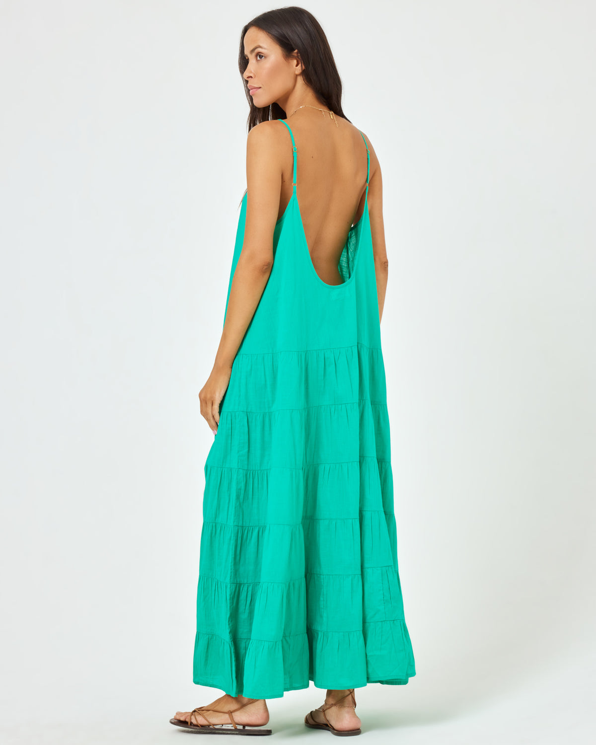 Goldie Cover-Up Dress - Jade Jade | Model: Emily (size: S)