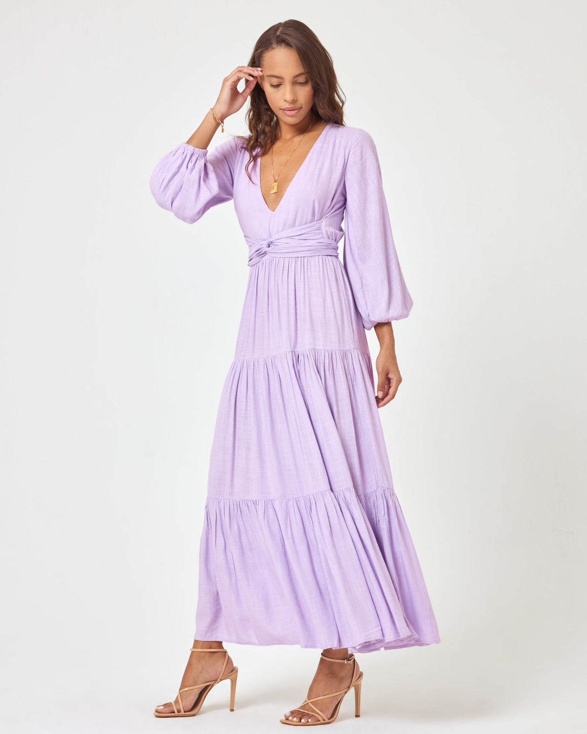 Hanna Dress - Lily Lily | Model: Natalie (size: S) | Hover