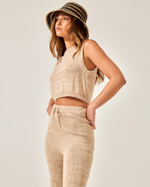 En Route Top - Heather Oatmeal