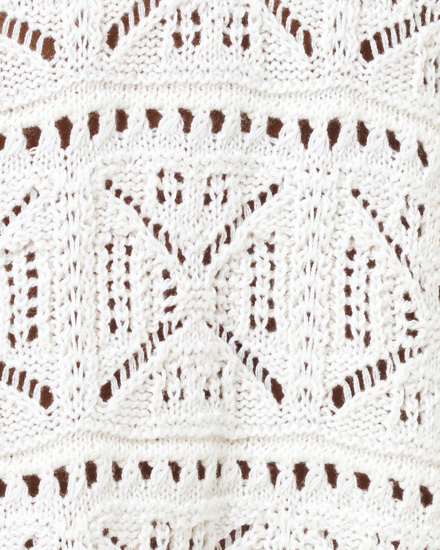 Diamond Eyes Short - Cream Cream | Model: Anna (size: S)