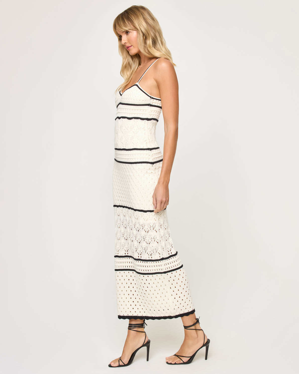Isle Of Palms Dress - Cream-Black Isle Of Palms Dress - Cream-Black