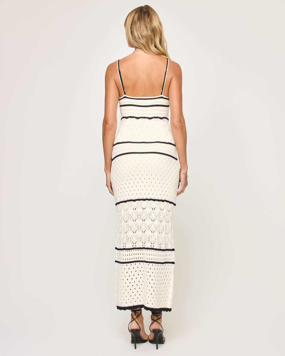 Isle Of Palms Dress - Cream-Black Isle Of Palms Dress - Cream-Black