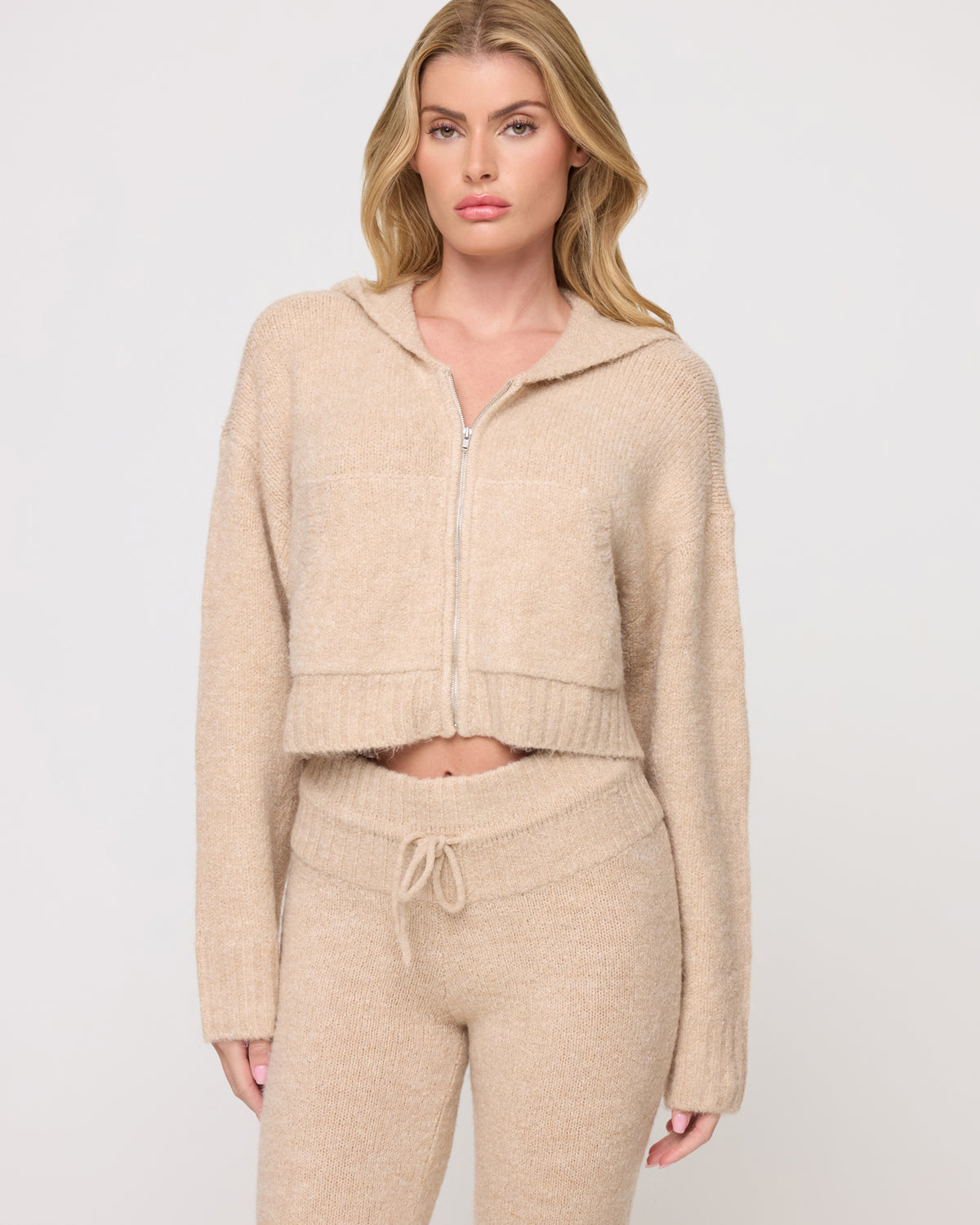 Jet Set Hoodie - Heather Oatmeal Jet Set Hoodie - Heather Oatmeal