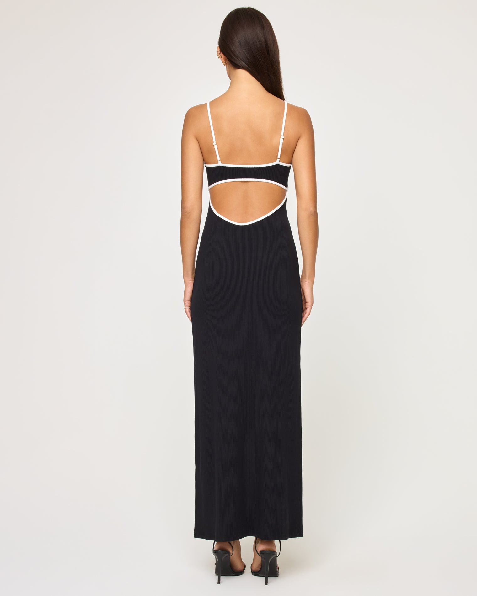 Jordana Dress - Black-Cream Jordana Dress - Black-Cream