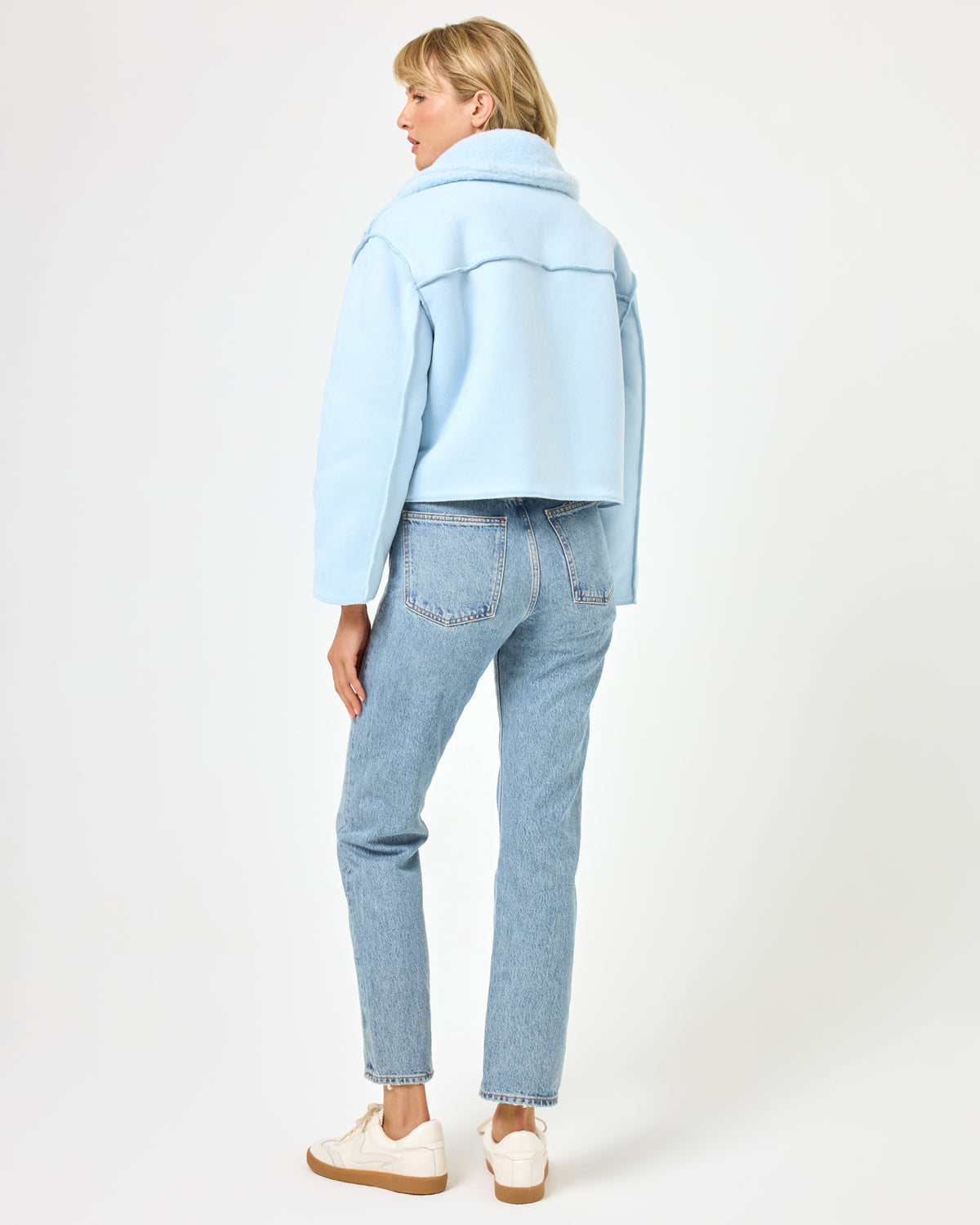 Kalina Jacket - Ice Blue Ice Blue | Model: Lura (size: S) 