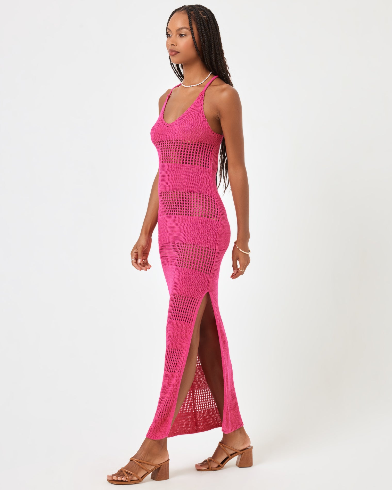 Kalea Dress - Bougainvillea Bougainvillea | Model: Taelor (size: S)