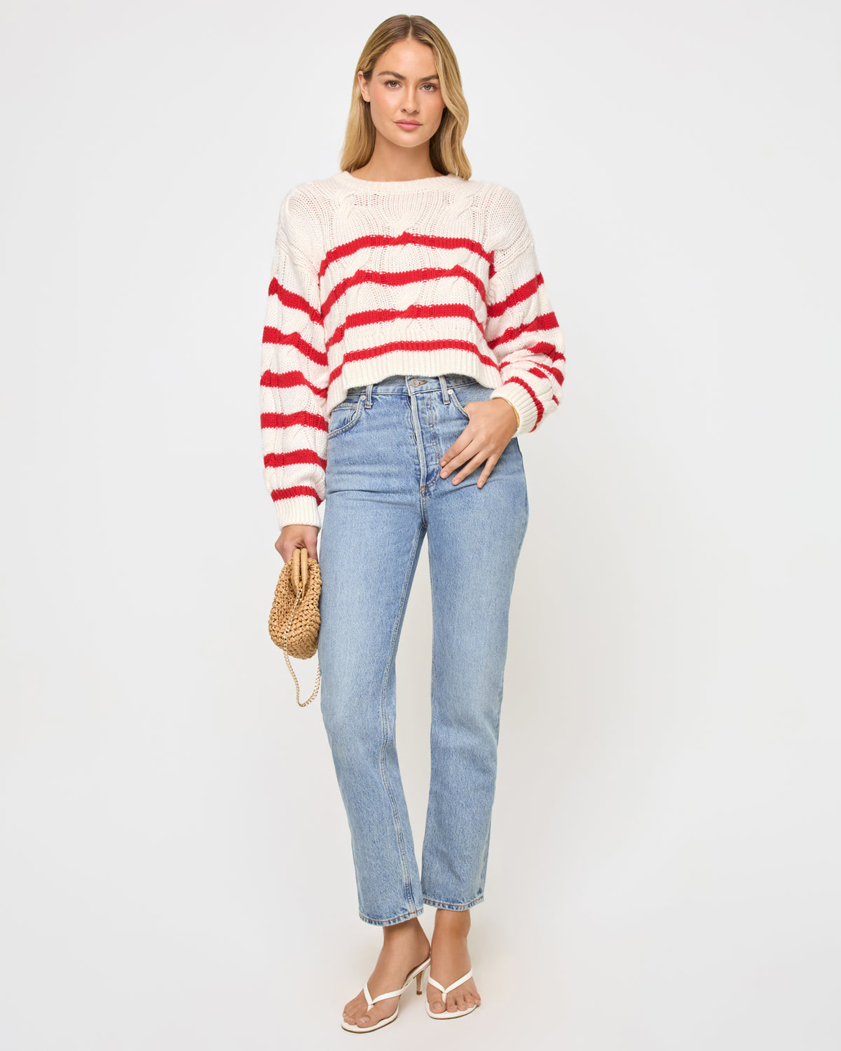 Kensley Pullover - Cream Flame Kensley Pullover - Cream Flame