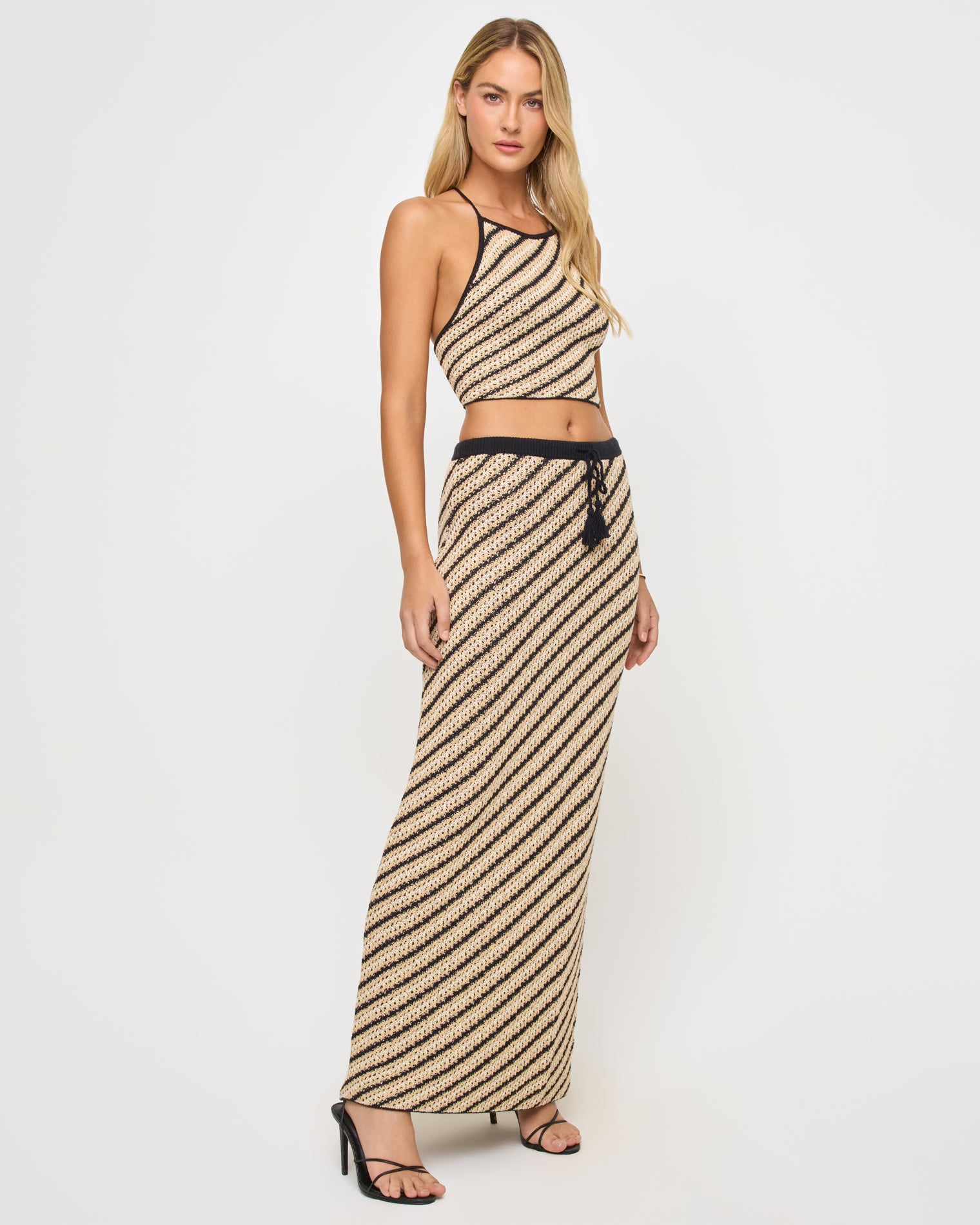 La Bianca Skirt - Tip the Scales Stripe La Bianca Skirt - Tip the Scales Stripe